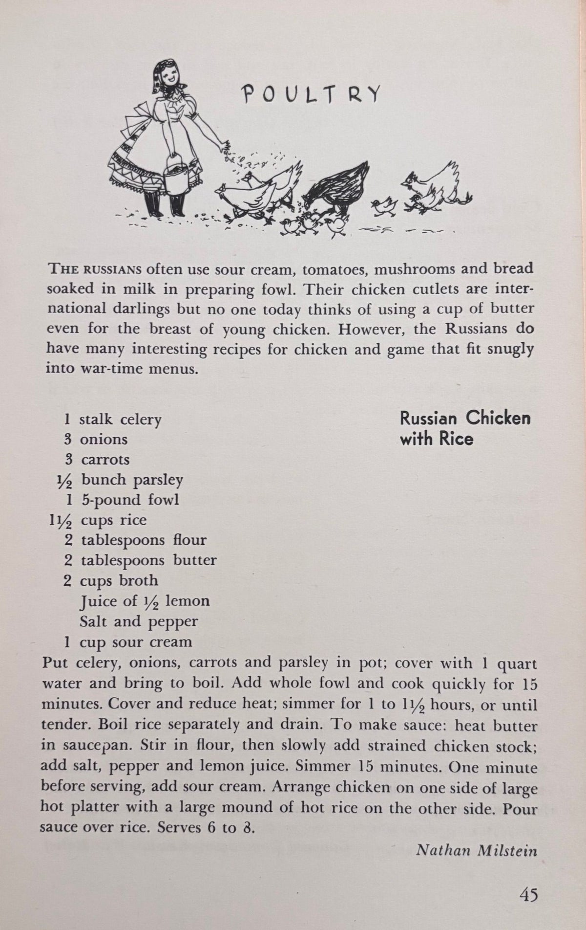 (*NEW ARRIVAL*) (Russian) Gaynor Maddox & Ransom Noble, Jr., eds. War-Time Edition Russian Cook Book for American Homes