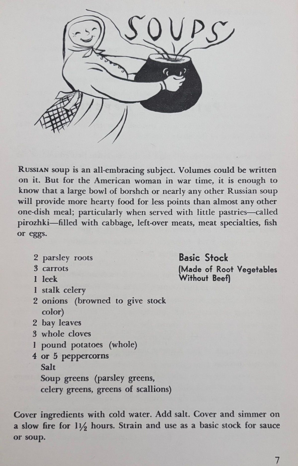 (*NEW ARRIVAL*) (Russian) Gaynor Maddox & Ransom Noble, Jr., eds. War-Time Edition Russian Cook Book for American Homes