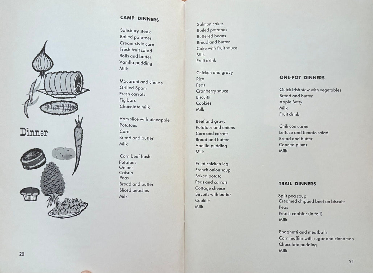 (*NEW ARRIVAL*) (Camping) Boy Scouts of America. Cooking