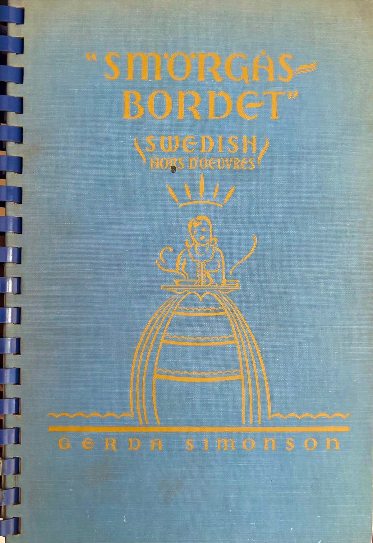 (*NEW ARRIVAL*) (Swedish) Gerda Simonson. "Smorgasbordet (Swedish Hors d'Oeuvres)