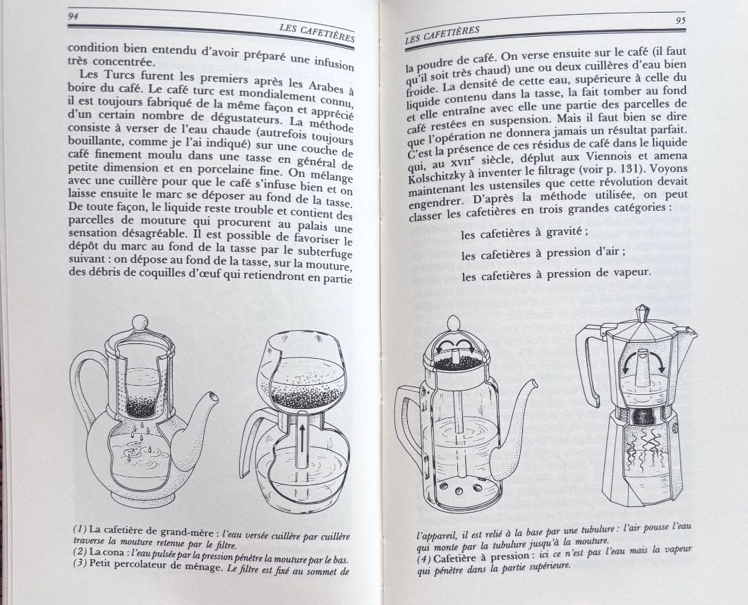 (*NEW ARRIVAL*) (Coffee) Michel Vanier. Le Livre de l'Amateur de Cafe