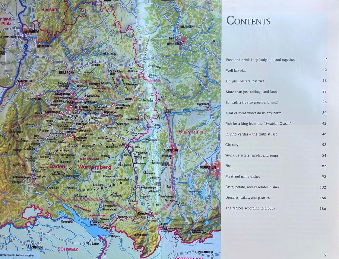 (German) Hans-Dieter Reichert & Dieter Wagerle. Swabia: A Culinary Tour, with 75 Recipes from South-west Germany