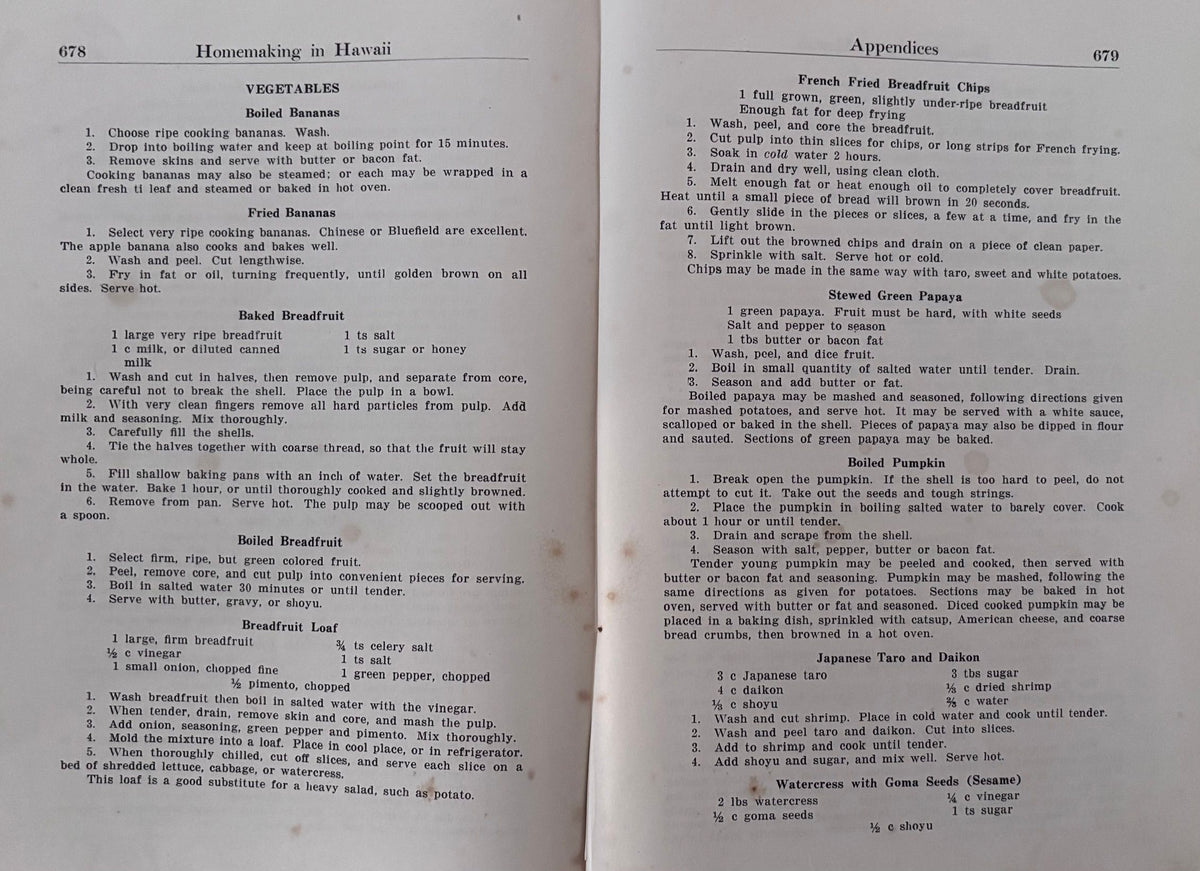 (*NEW ARRIVAL*) (Hawaiian) Caroline W. Edwards. Guidebook for Homemaking in Hawaii