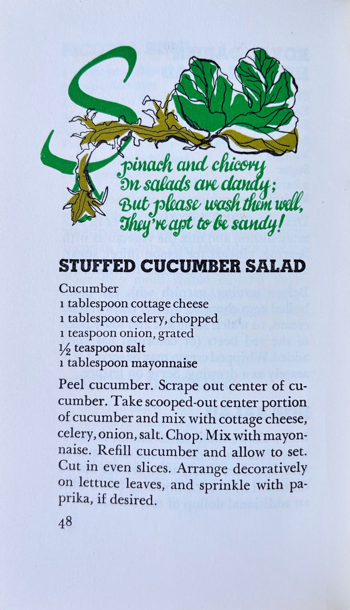 (*NEW ARRIVAL*) (Peter Pauper Press - Salad) The ABC of Salads.