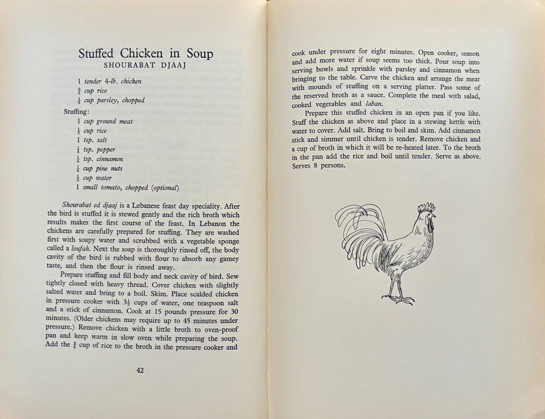 (Middle Eastern) Marie Karam Khayat & Margaret Clark Keatinge. Food from the Arab World