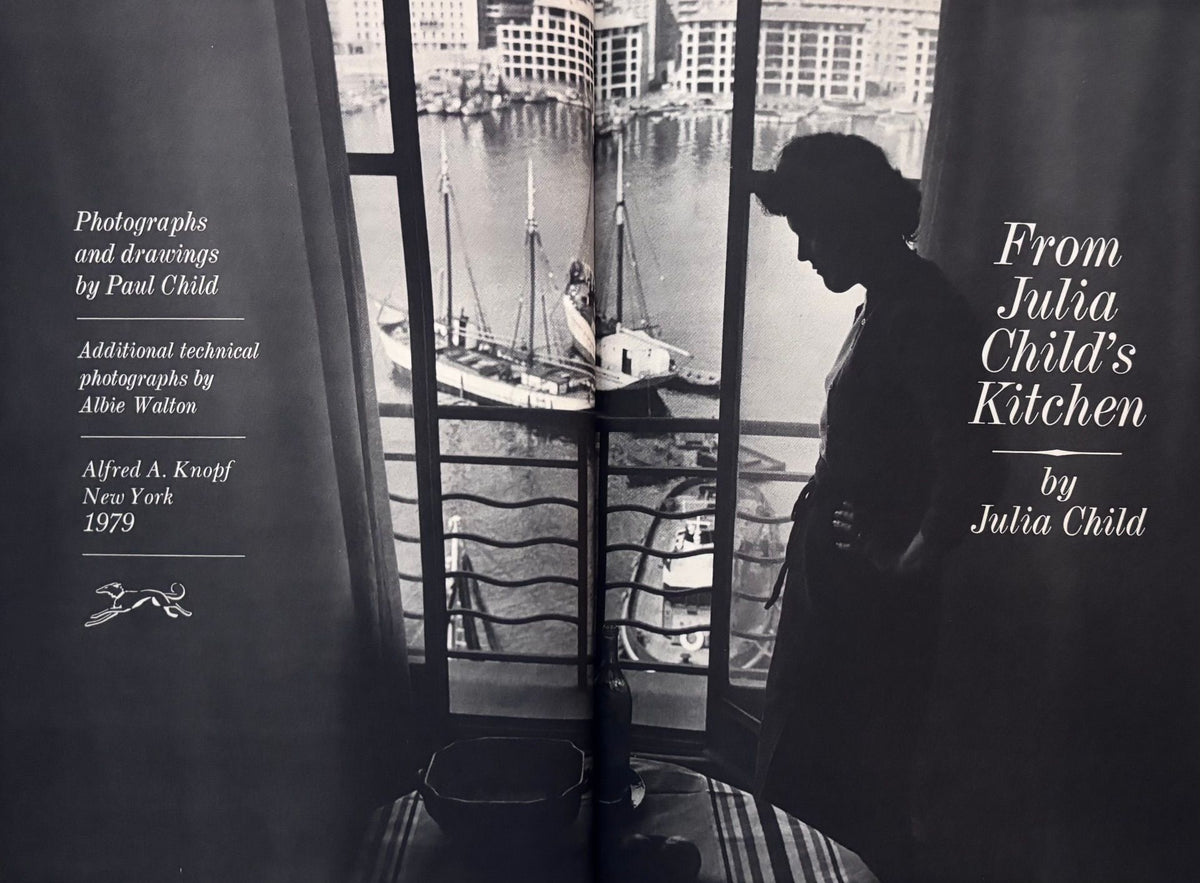 (*NEW ARRIVAL*) Julia Child. From Julia Child's Kitchen *Signed*