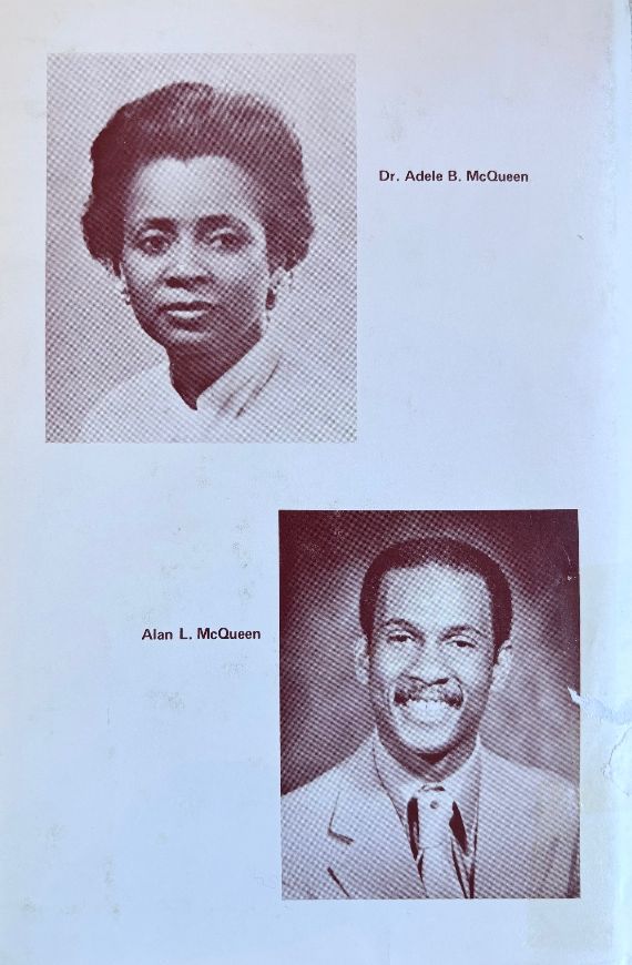 (*NEW ARRIVAL*) (African) Dr. Adele B. McQueen & Alan L. McQueen. West African Cooking for Black American Families