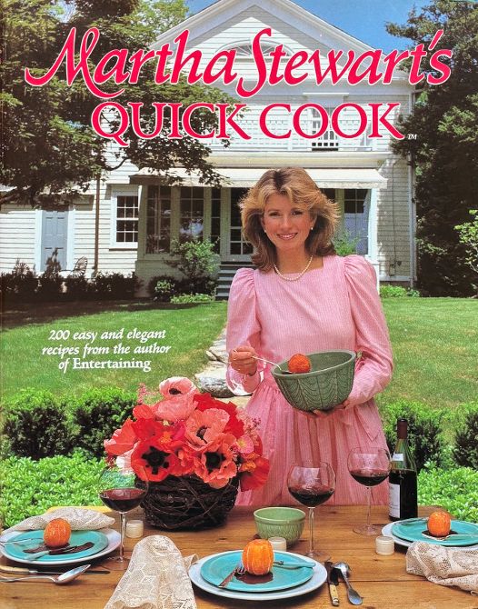 (*NEW ARRIVAL*) Martha Stewart. Martha Stewart's Quick Cook. *Signed*