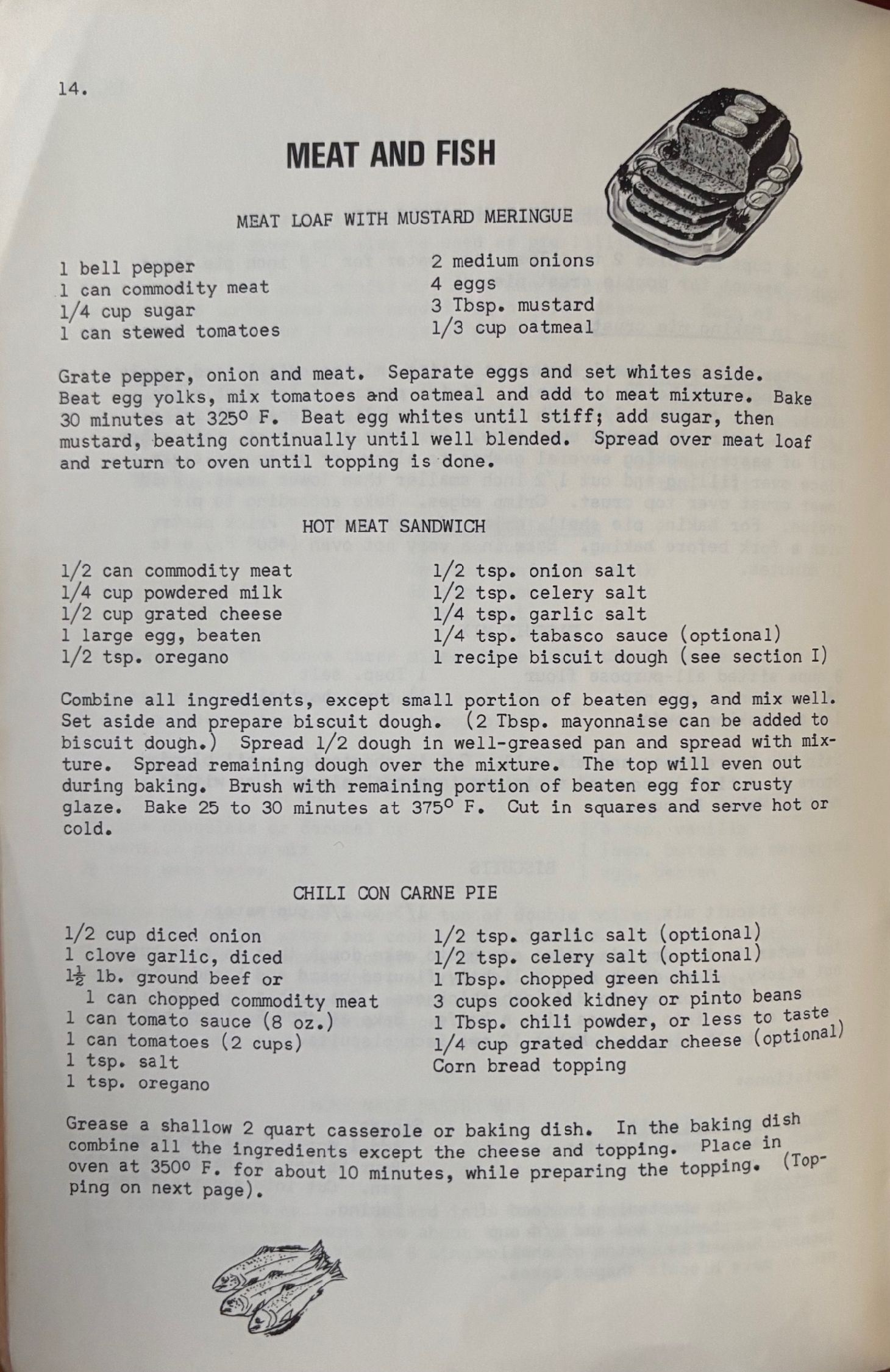 (Native American) Cooking Capers: Surplus Foods Cook Book