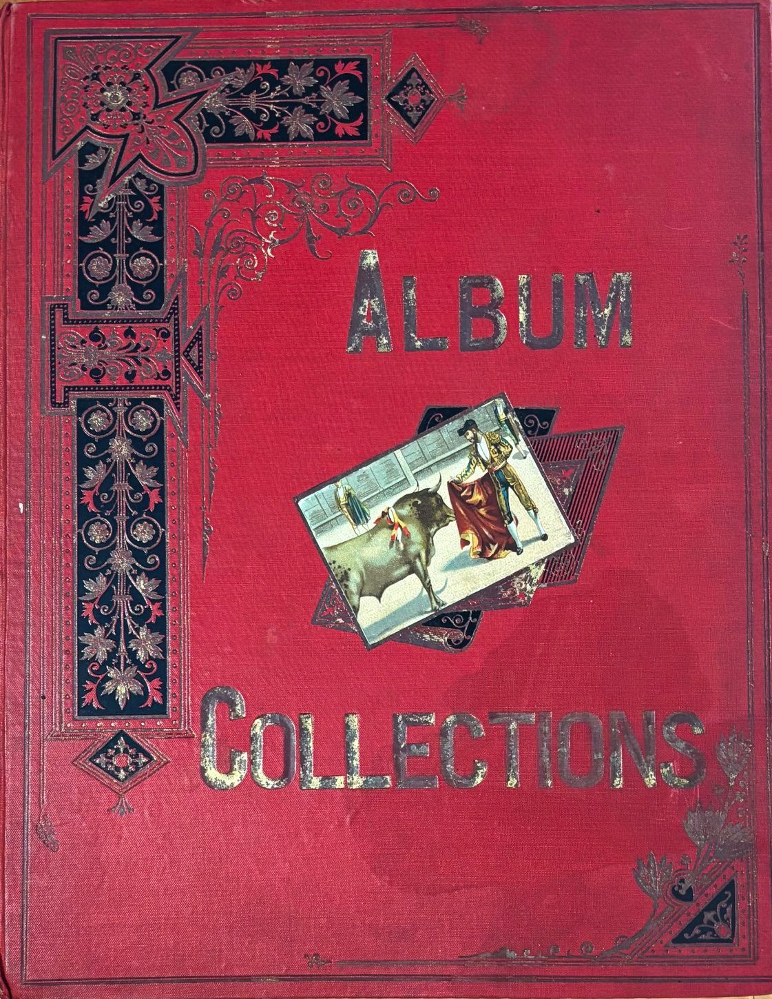(Chocolate) Album of French chocolate trade cards & paper dolls
