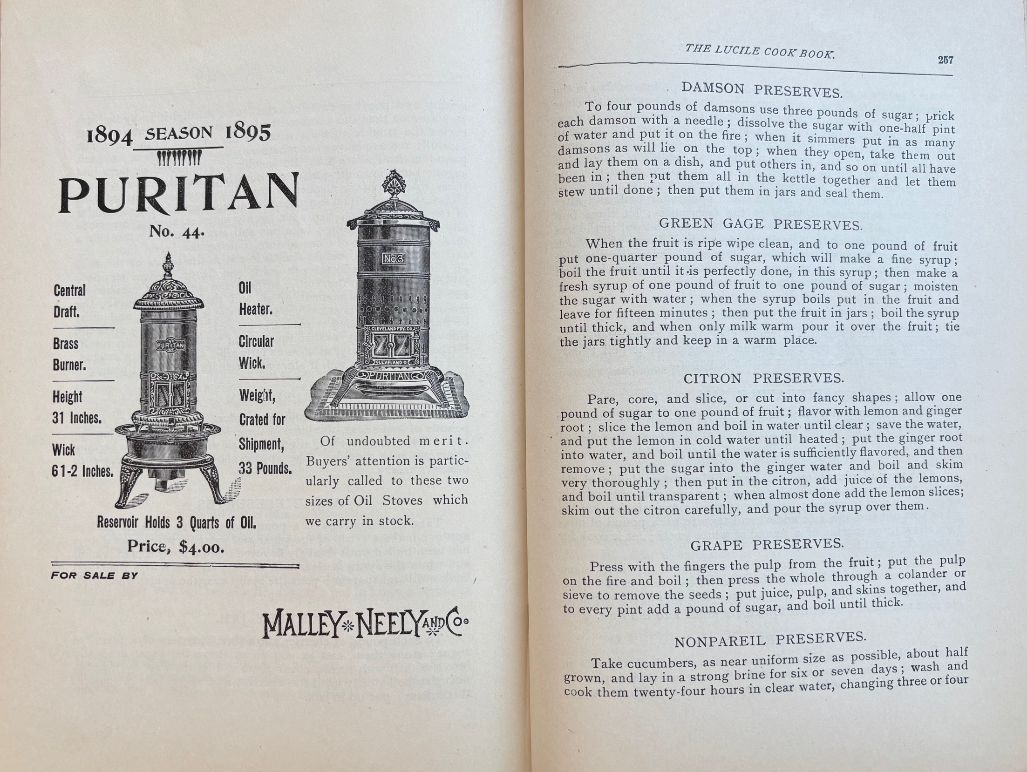 (Connecticut) A.G. Morehouse, ed. The Lucile Cook Book