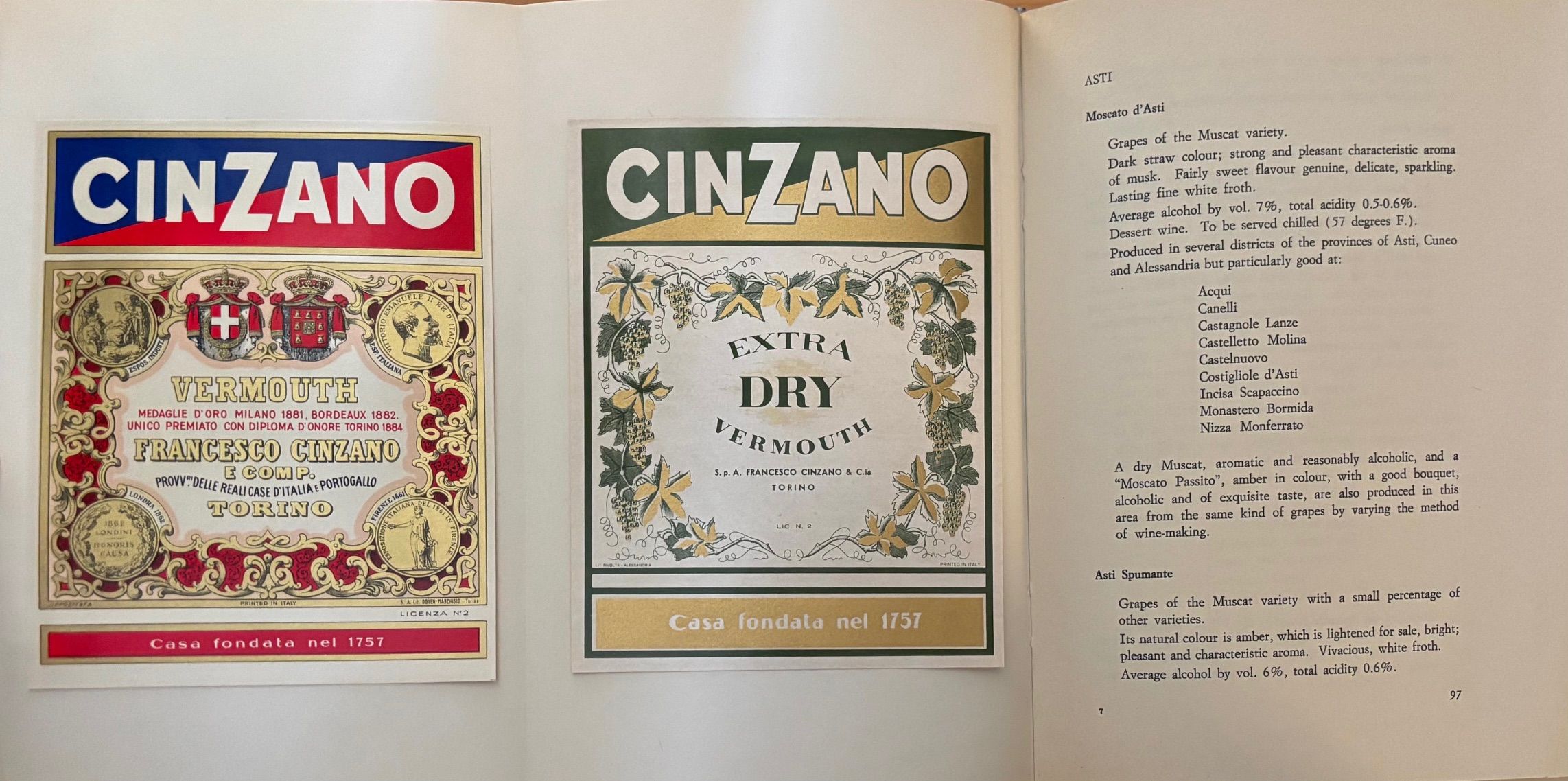 (*NEW ARRIVAL*) (Italian - Wine) Veronelli, Luigi. The Wines of Italy