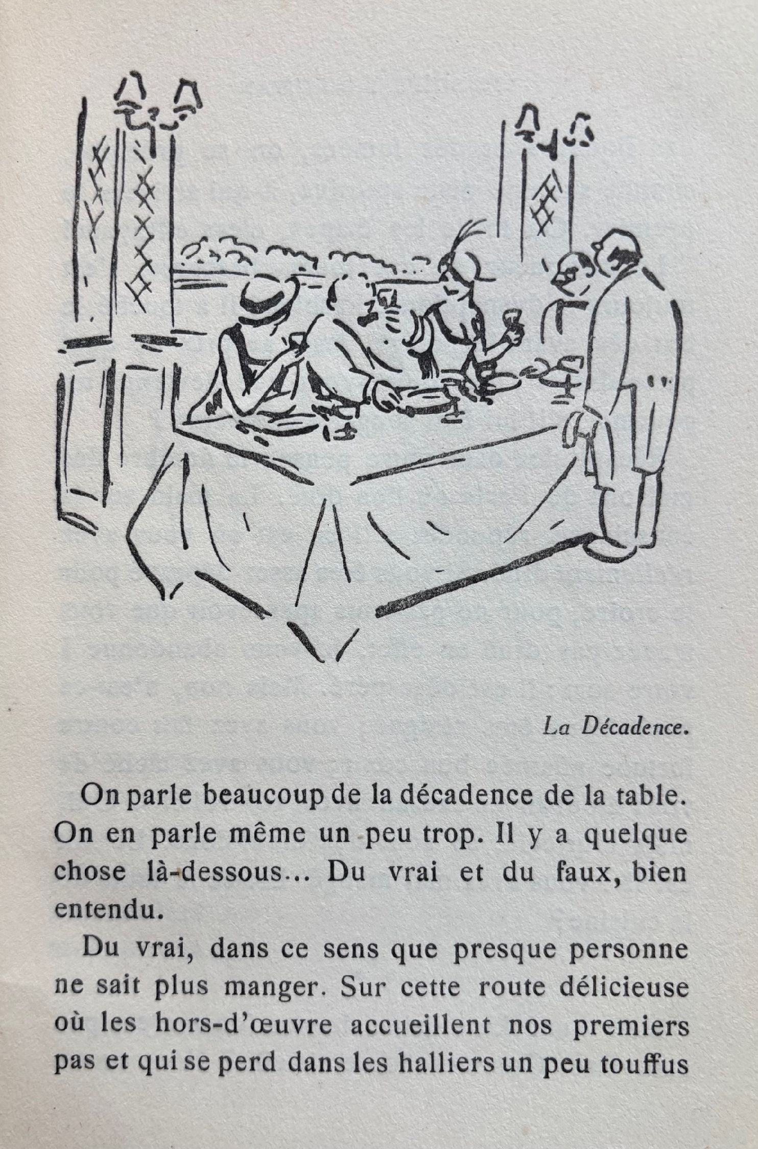 (French) Francis de Miomandre. Fumets et Fumées: l'Art de Manger, l'Art de Boire, l'Art de Fumer