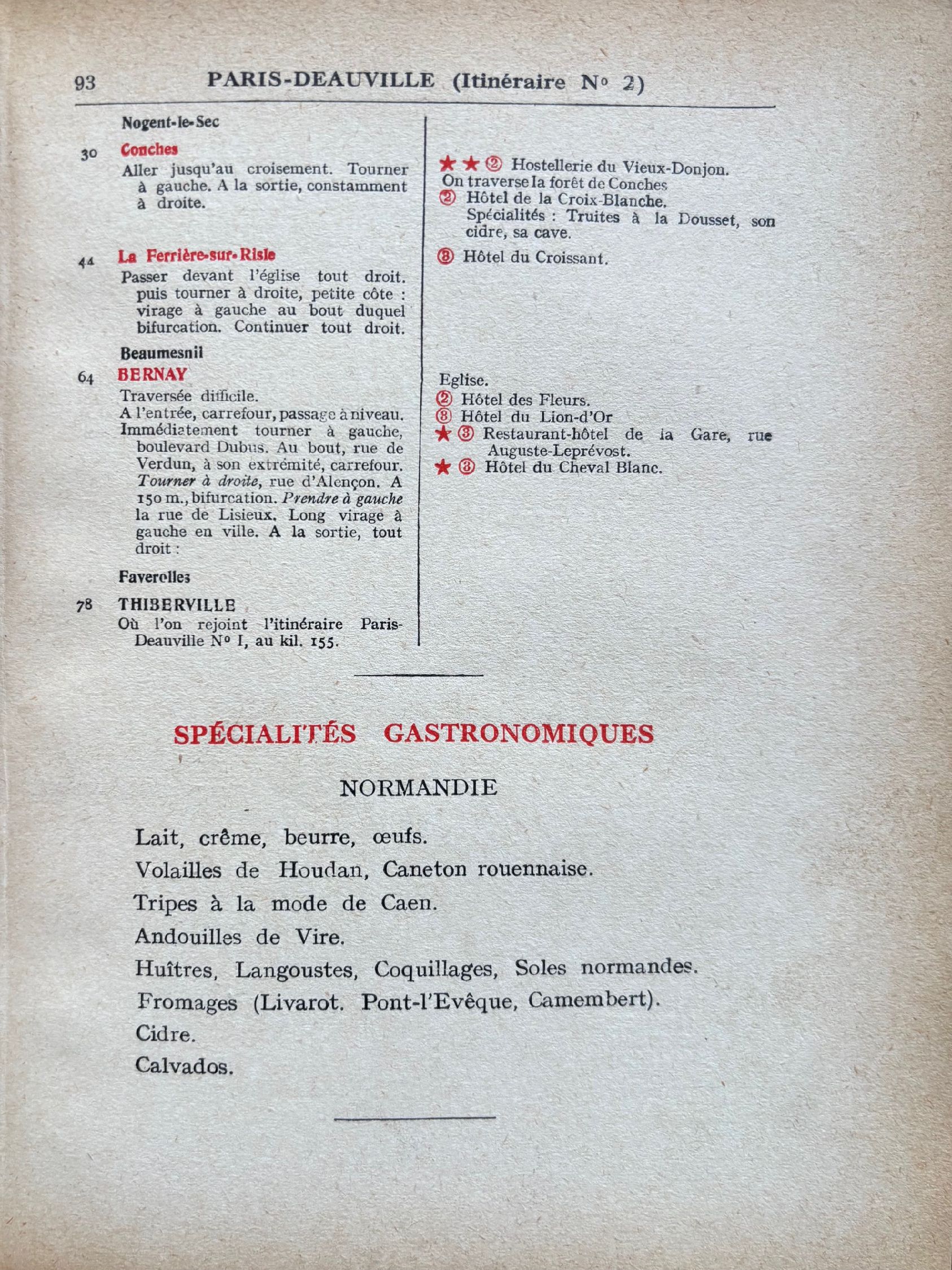 (*NEW ARRIVAL*) (Food Travel) G. de Pawlowski & Curnonsky. Guide Marchal du Tourisme et de la Bonne Chere: Bon Soirs d'Ete, Week-End, Grands Itineraires. *Signed*