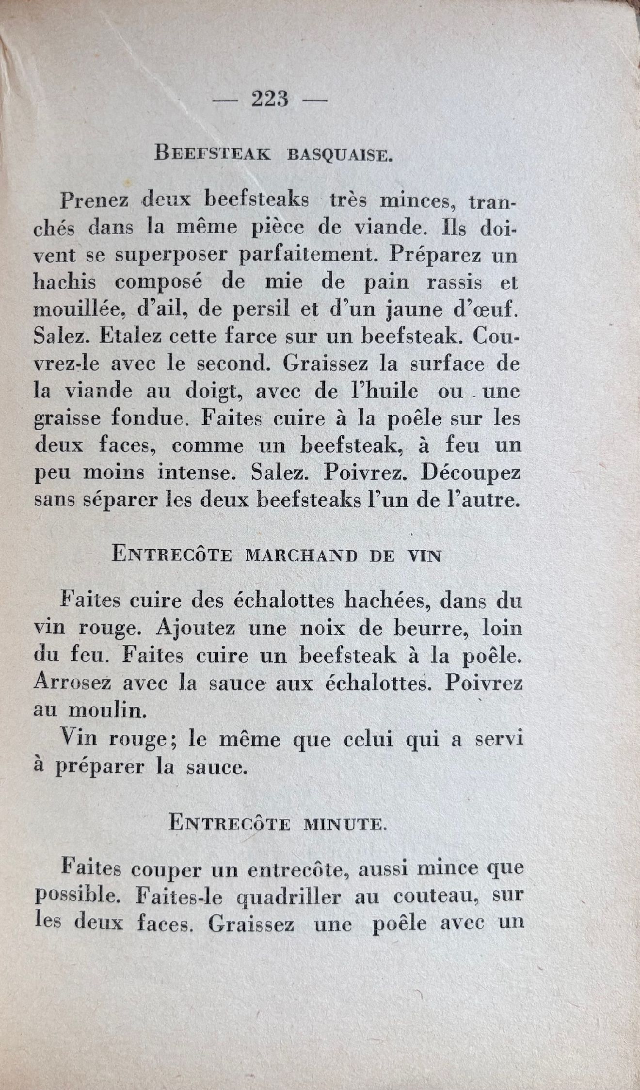 (French) Édouard de Pomiane. Recettes Nouvelles pour le Printemps
