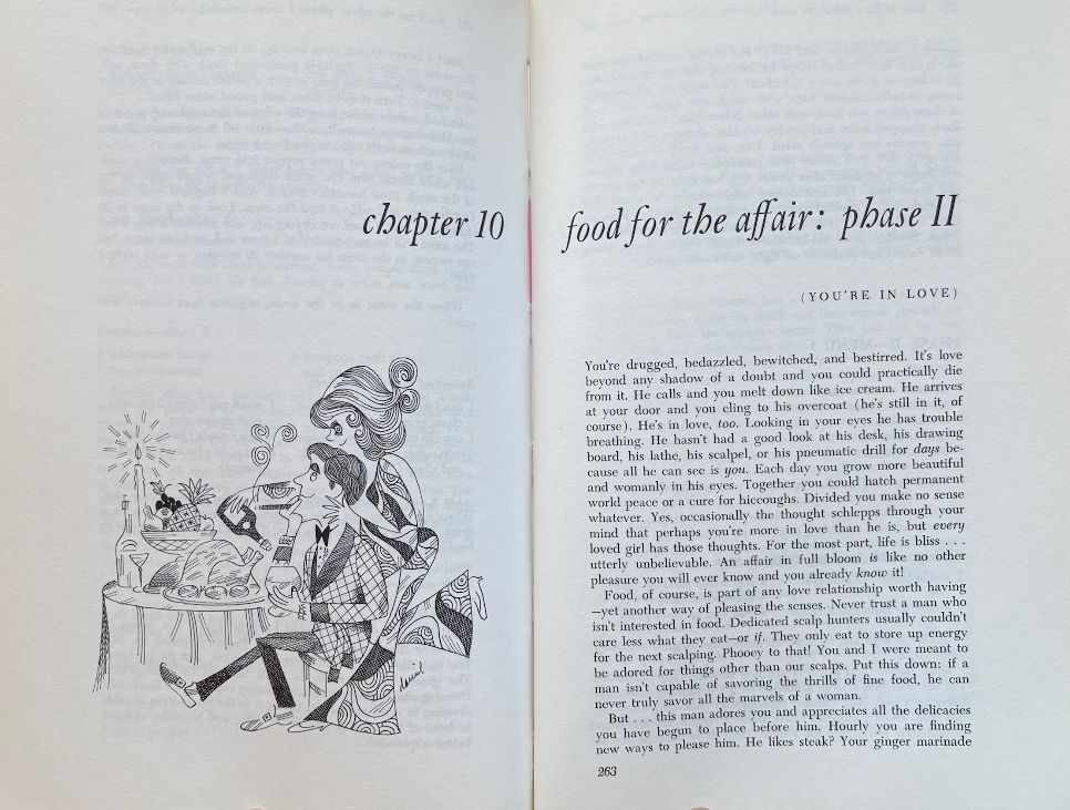 (Feminist) Helen Gurley Brown.  Helen Gurley Brown's Single Girl's Cookbook.