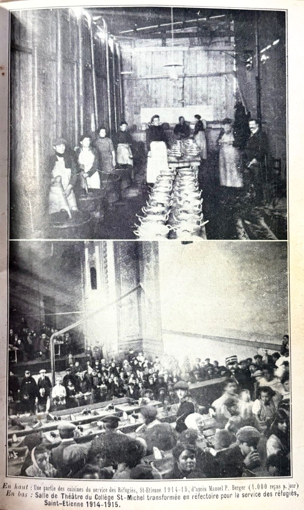 (WWI) Pierre Berger. Manuel de Cuisine: Guide resume pour la confection rapide des repas en plein air, avec des ailments de fortune