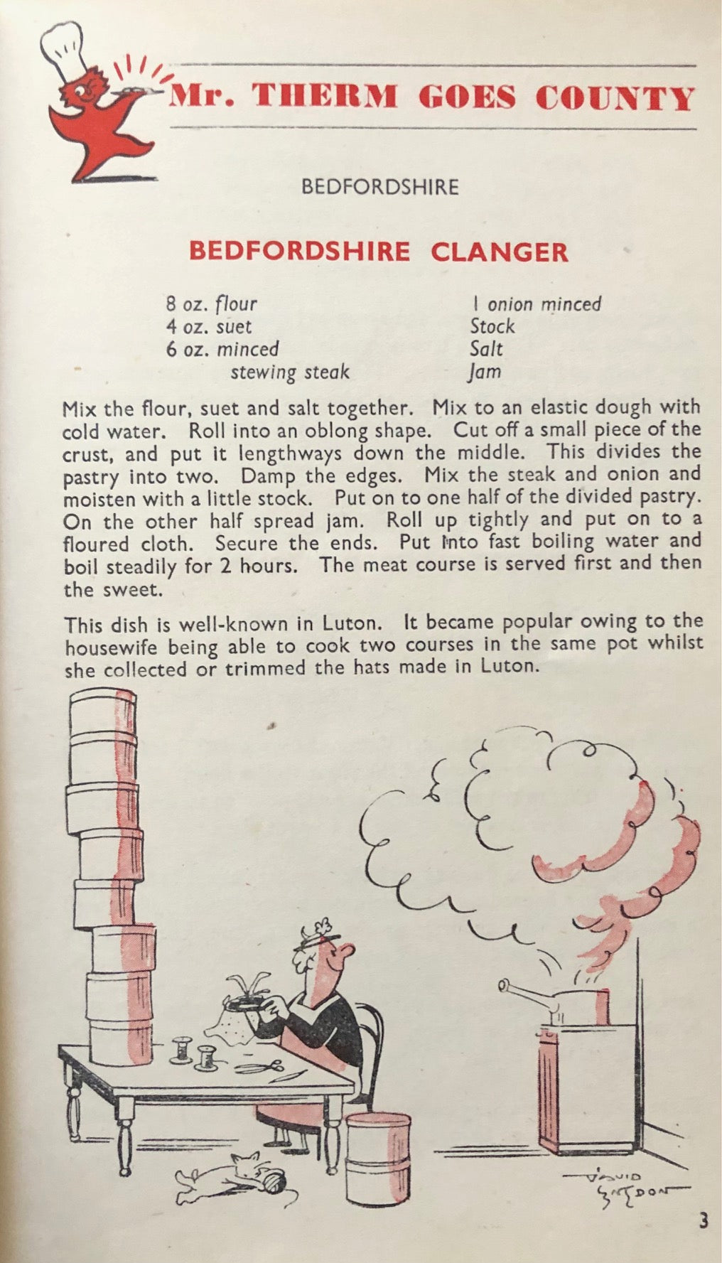(British) Heath, Ambrose. Mr. Therm Goes County: 160 Famous County Recipes.