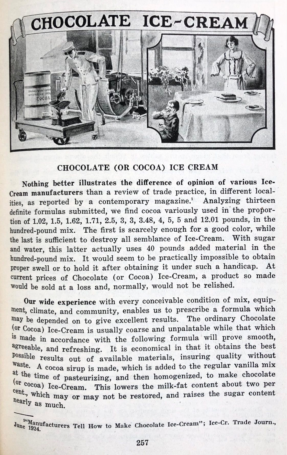 (Ice Cream) Heller, B.  Heller’s Guide for Ice-Cream Makers