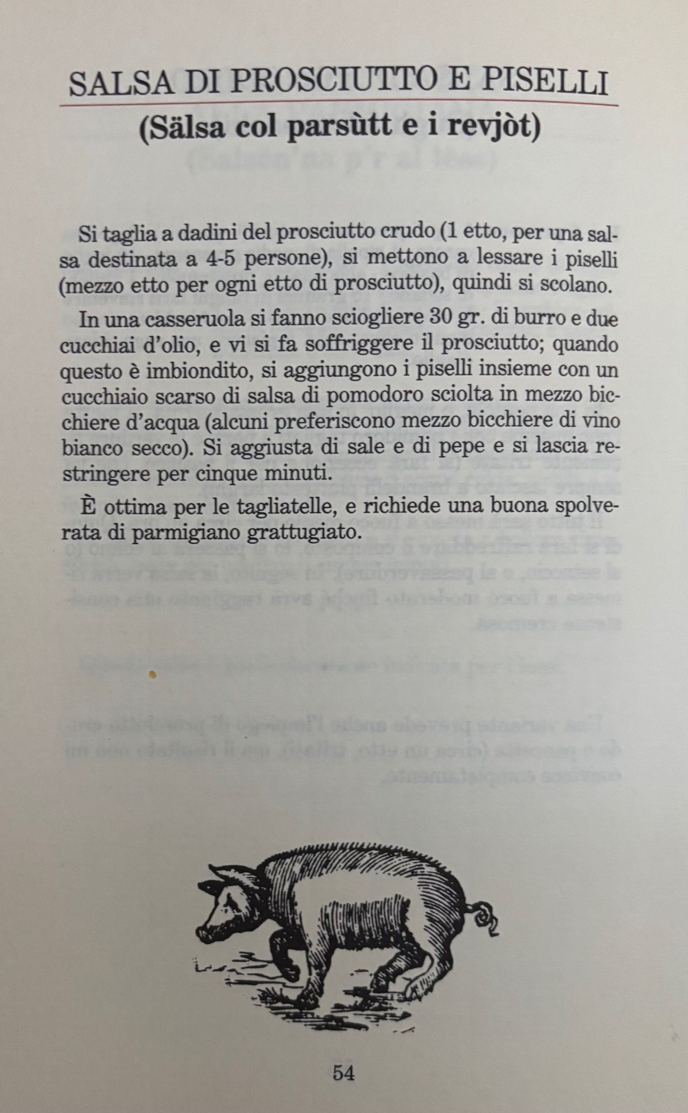 (*NEW ARRIVAL*) (Italian - Emilia Romagna) Guglielmo Capacchi. La Cucina Popolare Parmigiana
