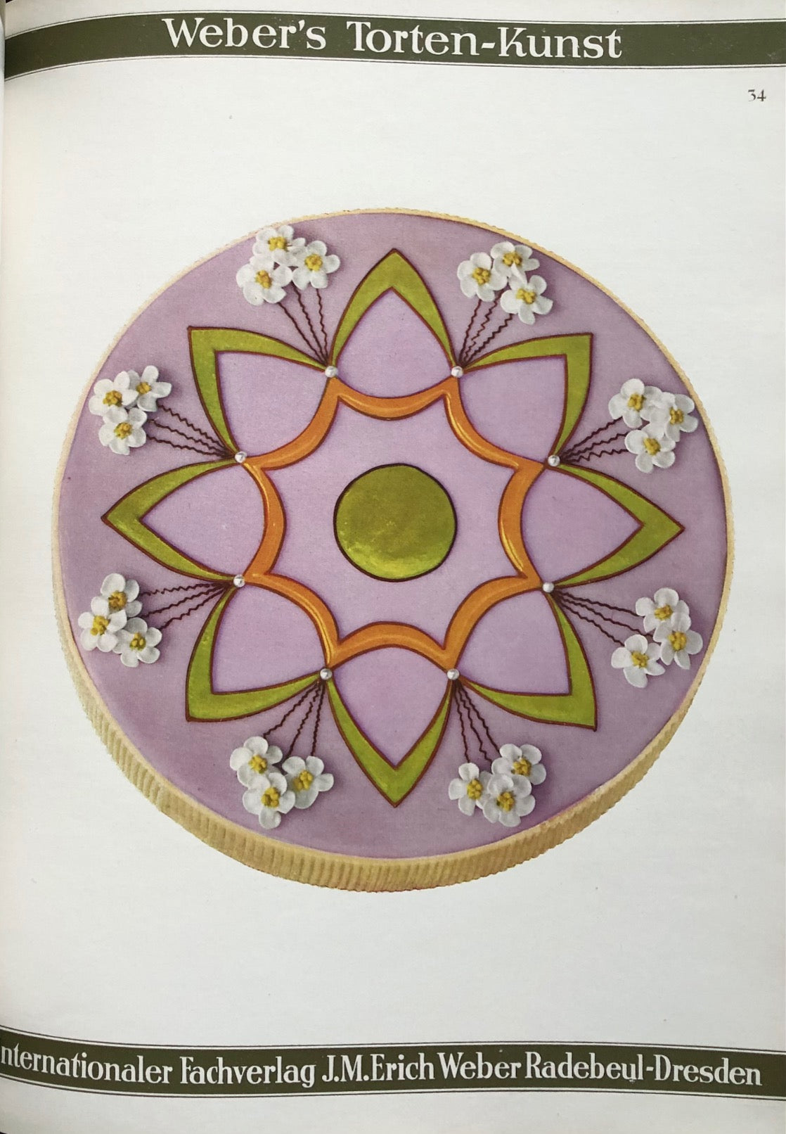 (Confectionery) Weber, J.M. Erich. Weber's Torten-Kunst.