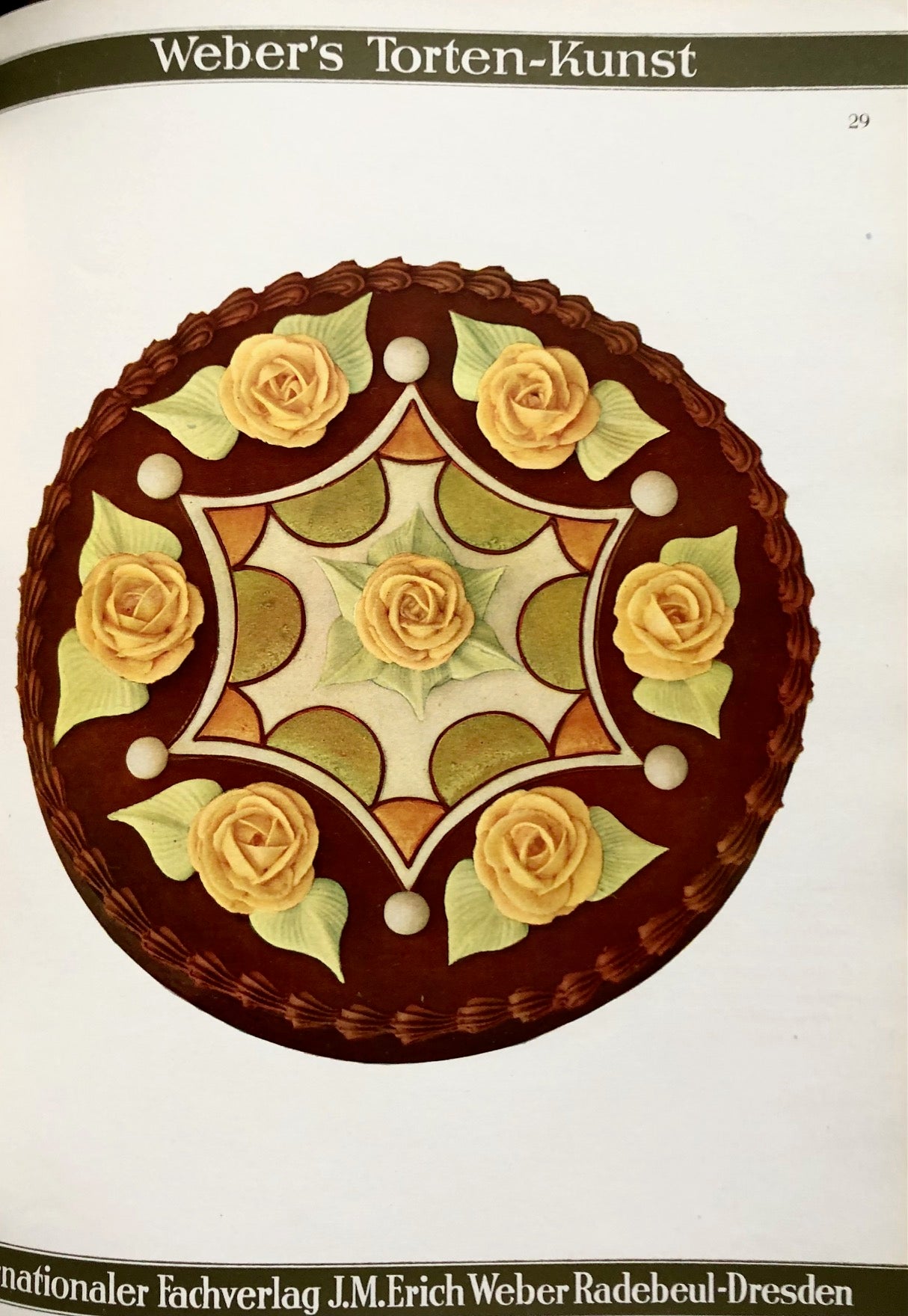 (Confectionery) Weber, J.M. Erich. Weber's Torten-Kunst.