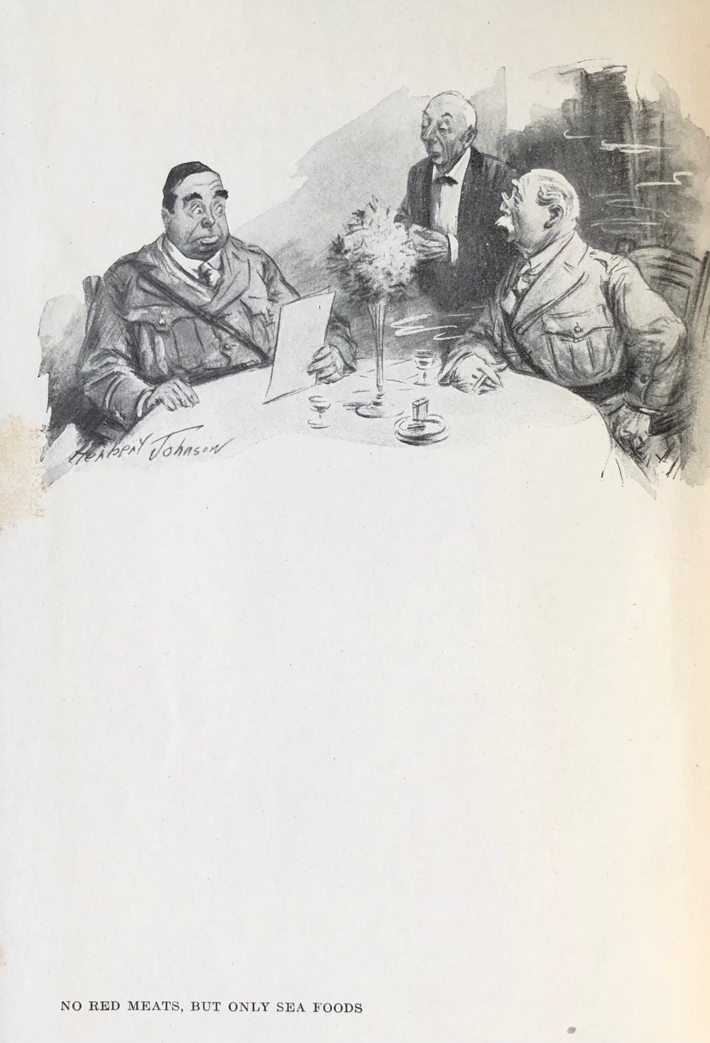 (Humor) Irvin S. Cobb. Eating in Two or Three Languages. SIGNED!