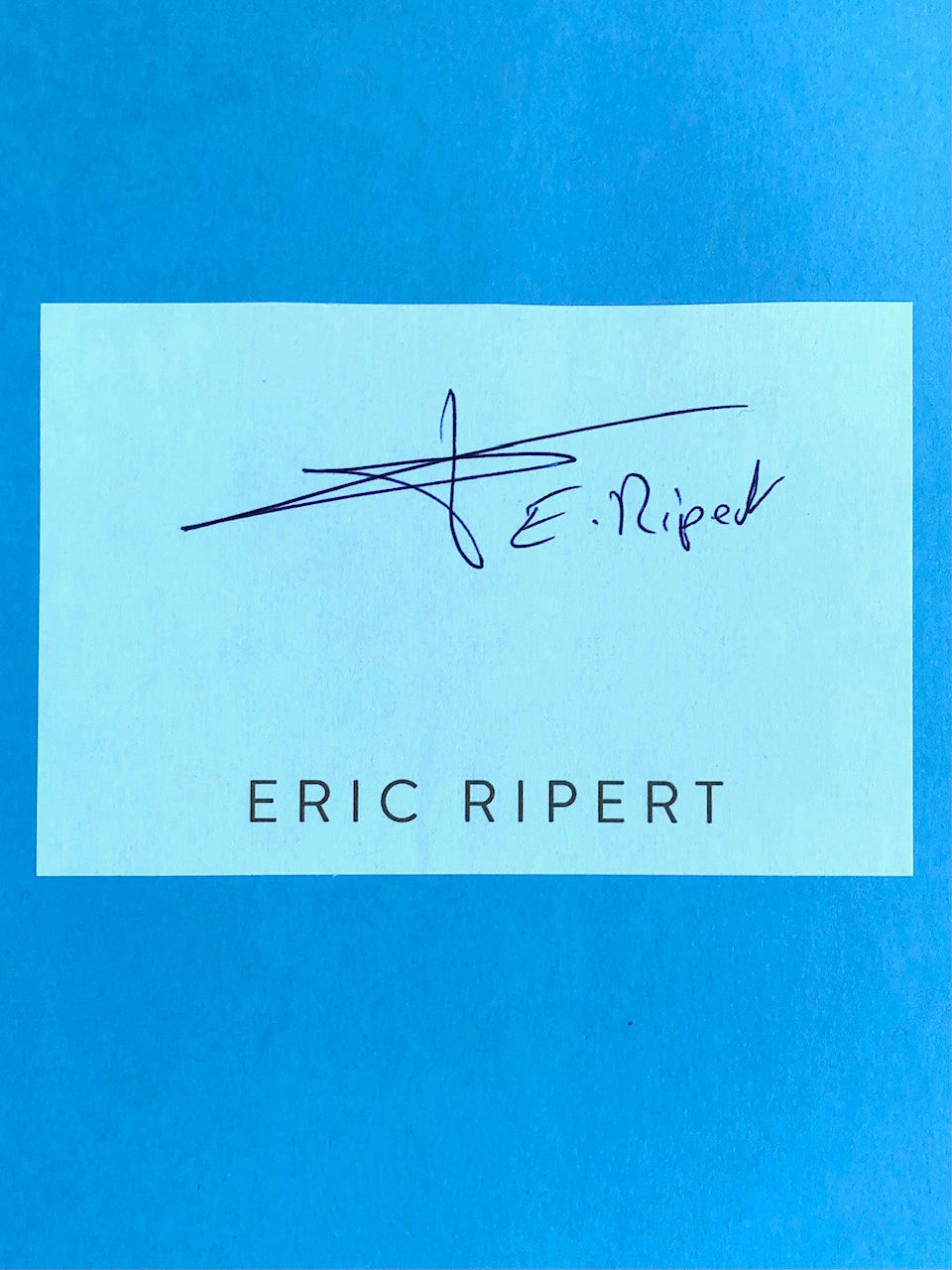 (*NEW ARRIVAL*) (Restaurants) Eric Ripert and Maguy Le Coze. Le Bernardin Cookbook: Four-Star Simplicity. SIGNED!