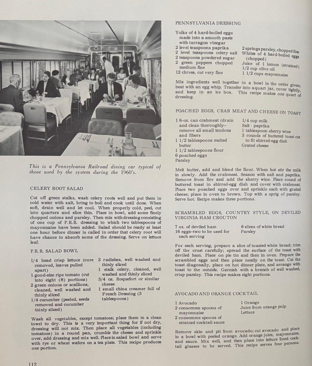 (*NEW ARRIVAL*) (Railroads) Hollister, Will C. Dinner in the Diner: Great Railroad Recipes of All Time