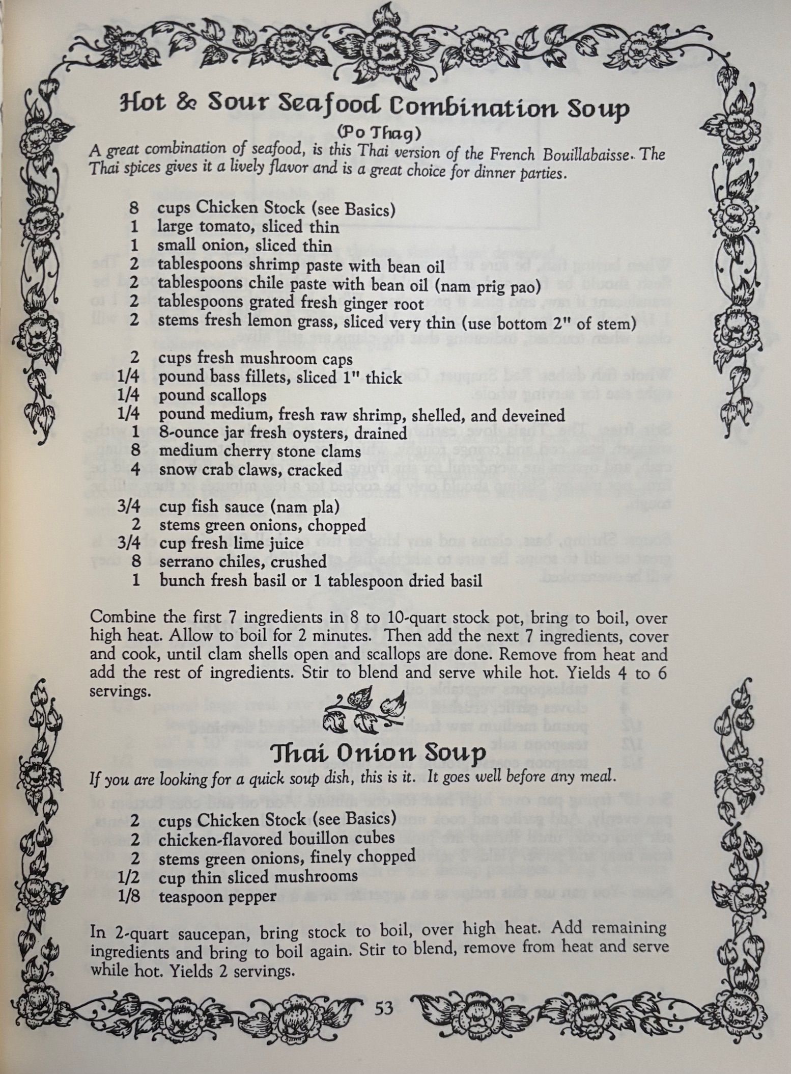 (Thai) Yupa Holzner. Great Thai Cooking for My American Friends