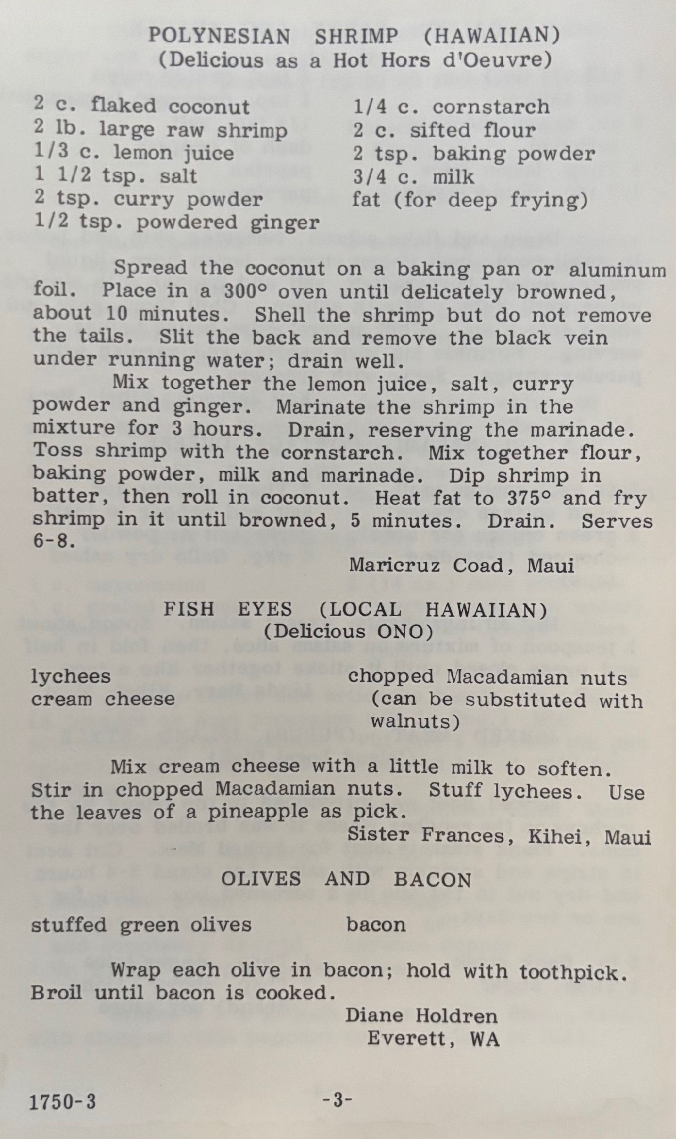 (Hawaiian) A Maui Island Cookbook