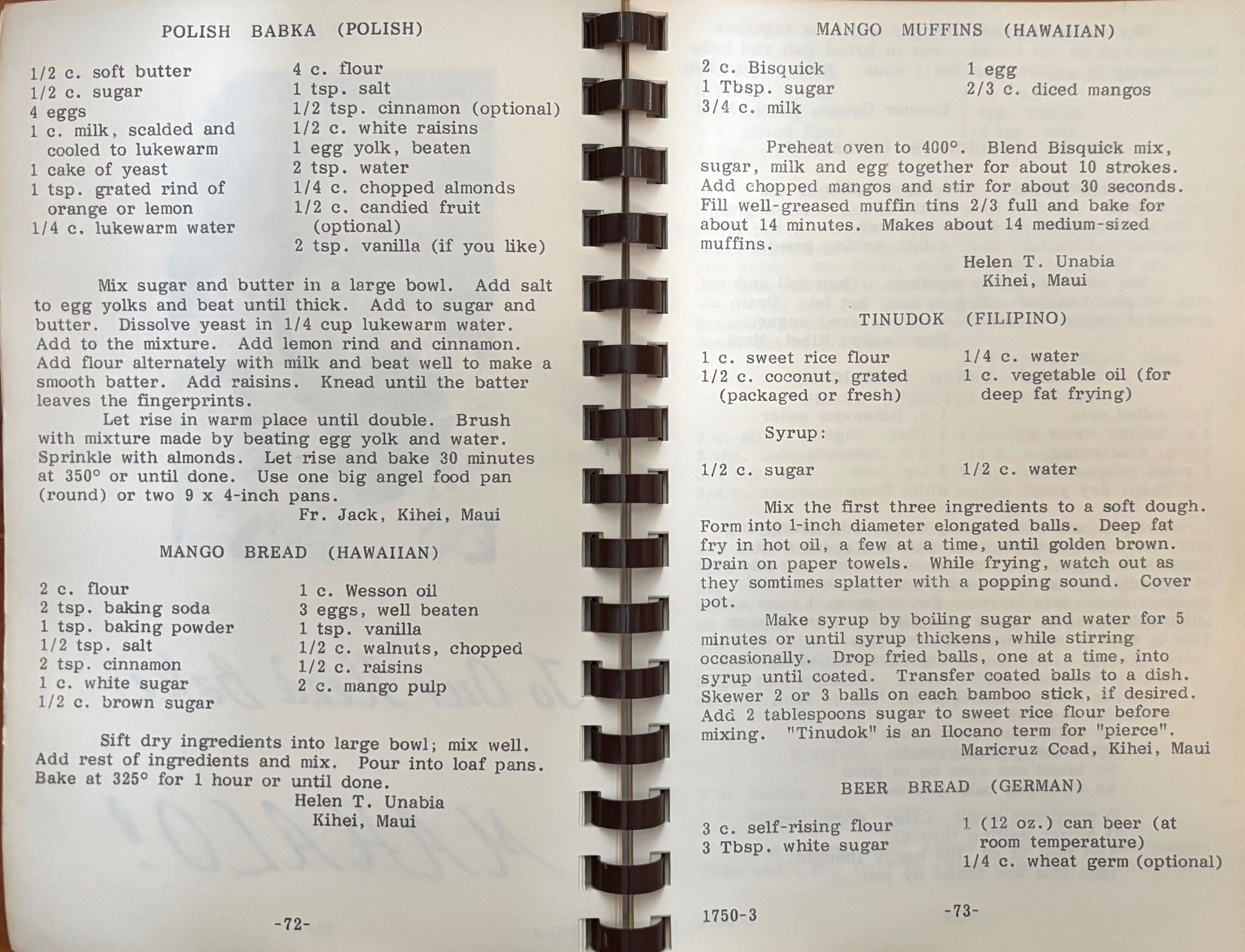 (Hawaiian) A Maui Island Cookbook