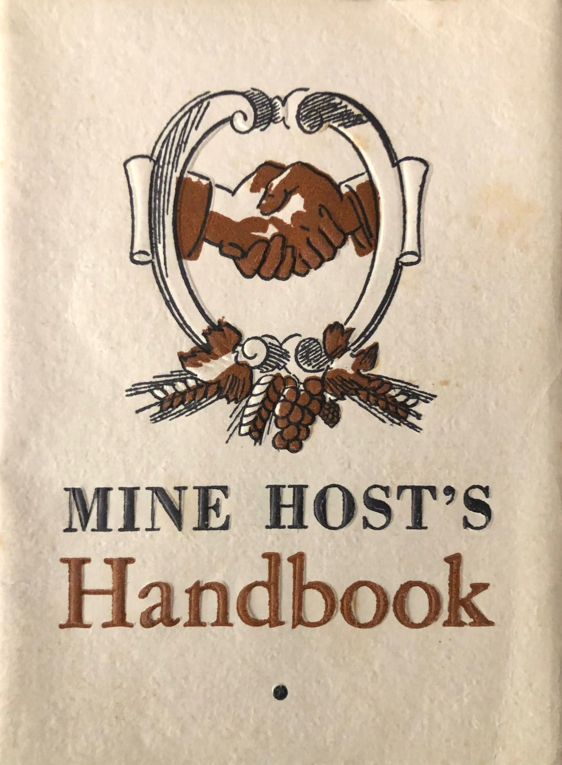 (*NEW ARRIVAL*) (Cocktails) Mine Host's Handbook