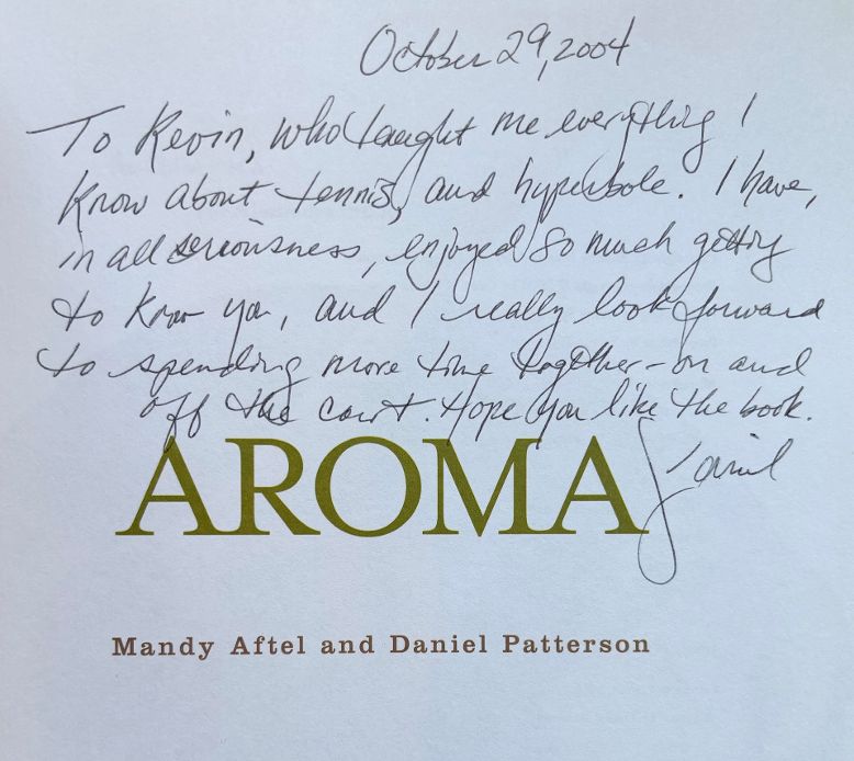(Food Science) Daniel Patterson and Mandy Aftel. Aroma: The Magic of Essential Oils in Foods and Fragrance. *Signed*