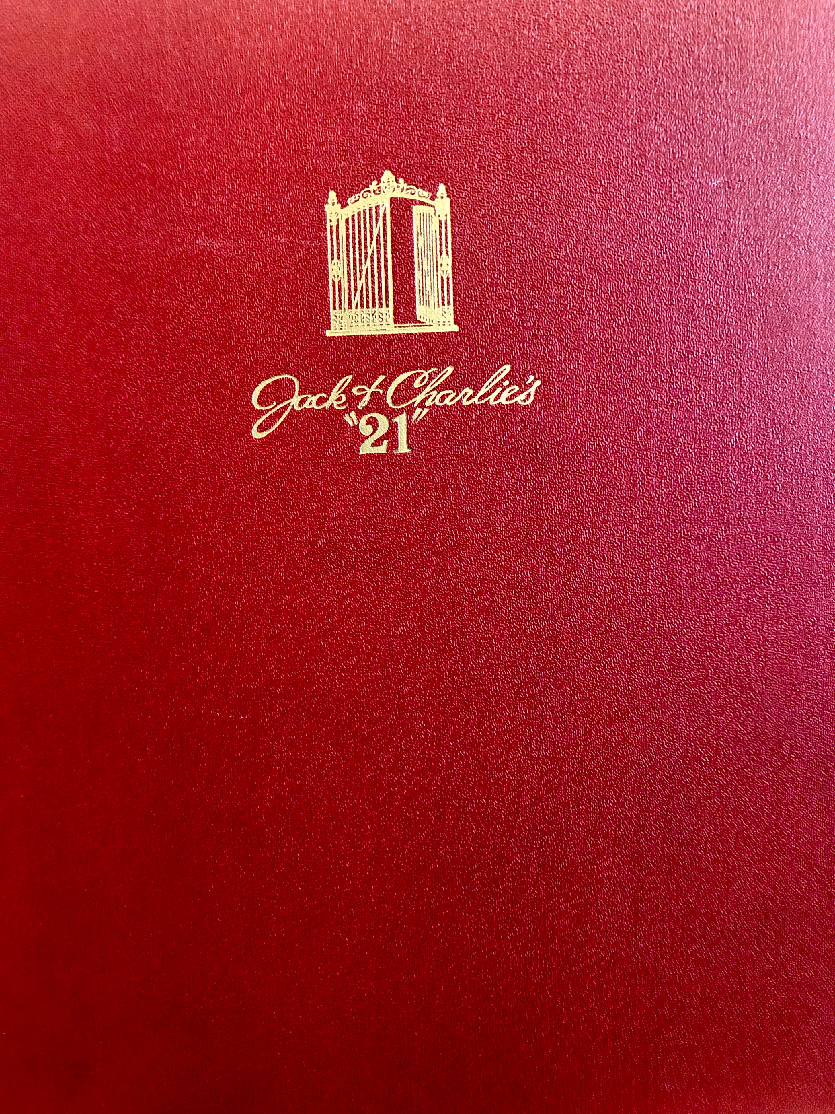 (Cocktails) The Iron Gate of Jack & Charlie's 21