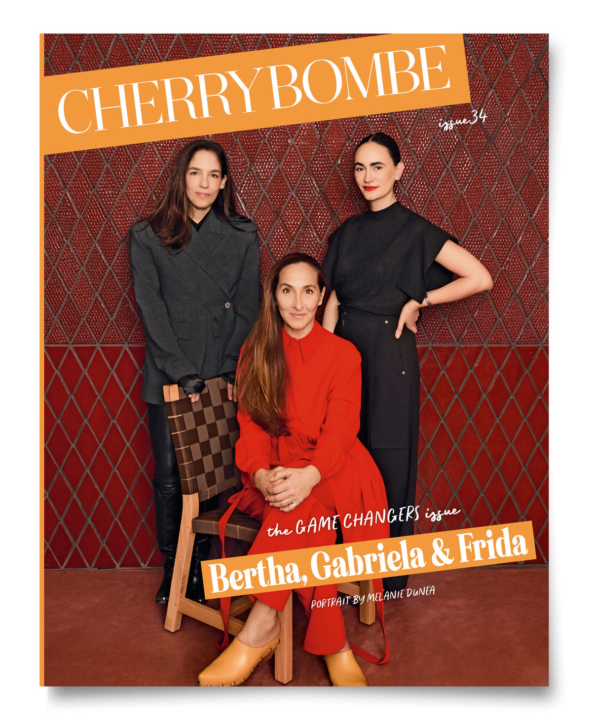 Issue No. 34: The Game Changers Issue—Bertha González Nieves, Gabriela Cámara, and Frida Escobedo