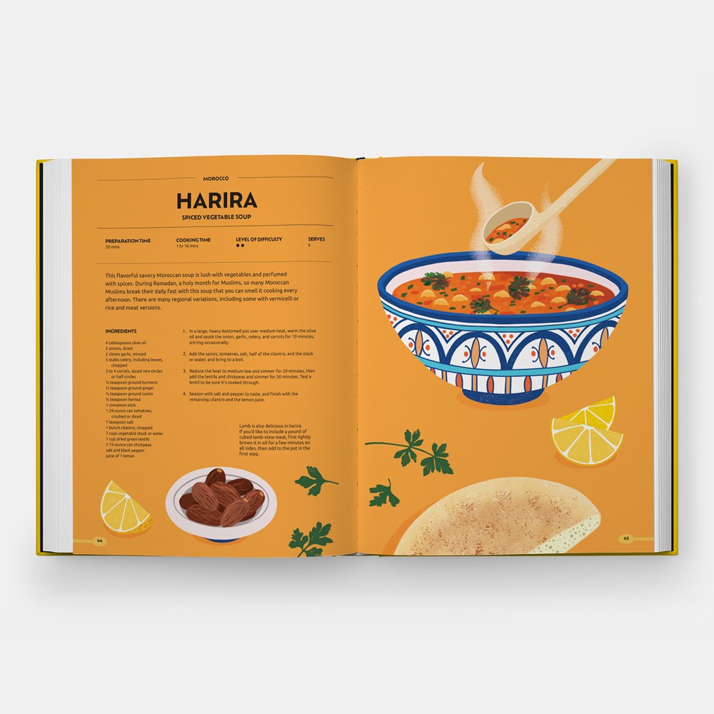 A World of Flavor : A Celebration of Food and Recipes from Around the Globe (Gabrielle Langholtz, Tania García)