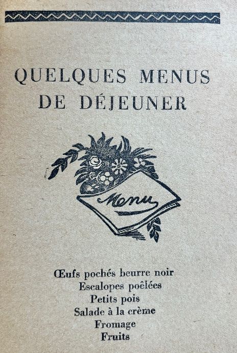(French) Edouard De Pomiane. La Cuisine en Dix Minutes ou l'Adaptation au Rythme Moderne