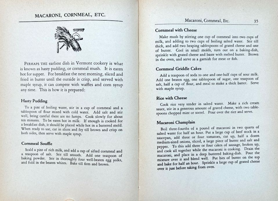 (Vermont) Aristene Pixley. The Green Mountain Cook Book.