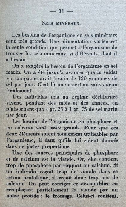 (French) Edouard De Pomiane. Cuisine et Restrictions
