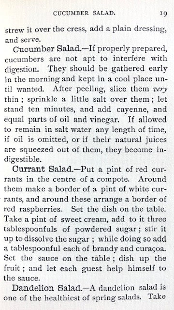 (Victorian) Thomas Murrey. Fifty Salads.