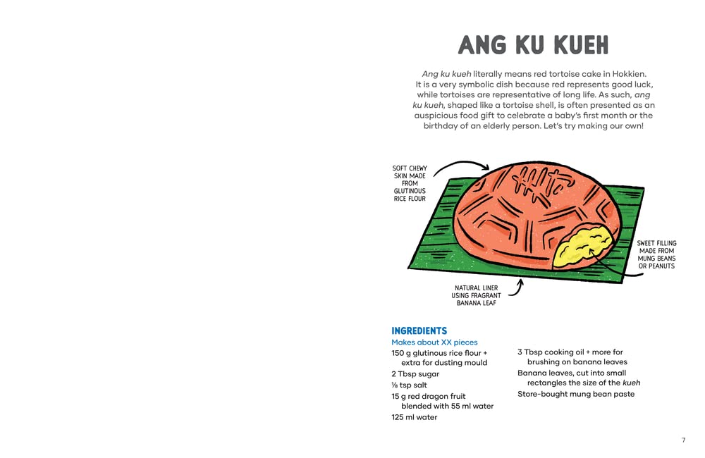 The Little Book of Singapore Food Illustrated: Our Favourite Treats from A to Z (Emily Yeo, Benjamin Wang)
