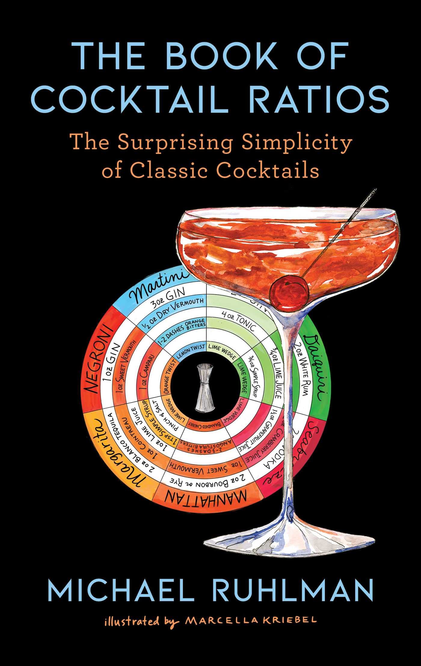 The Book of Cocktail Ratios: The Surprising Simplicity of Classic Cocktails *SIGNED* (Michael Ruhlman)