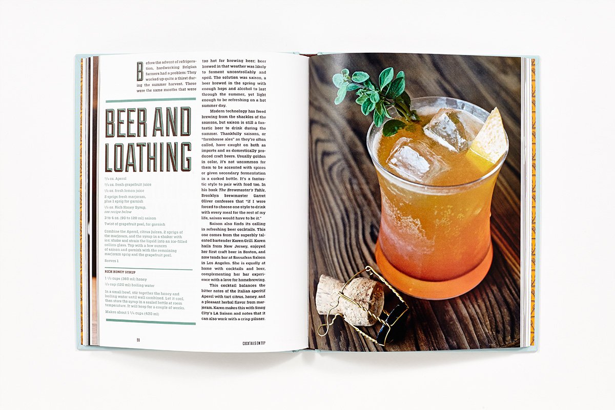 SALE! (Beer/Cocktails) Jacob Grier. Cocktails on Tap: The Art of Mixing Spirits and Beer.