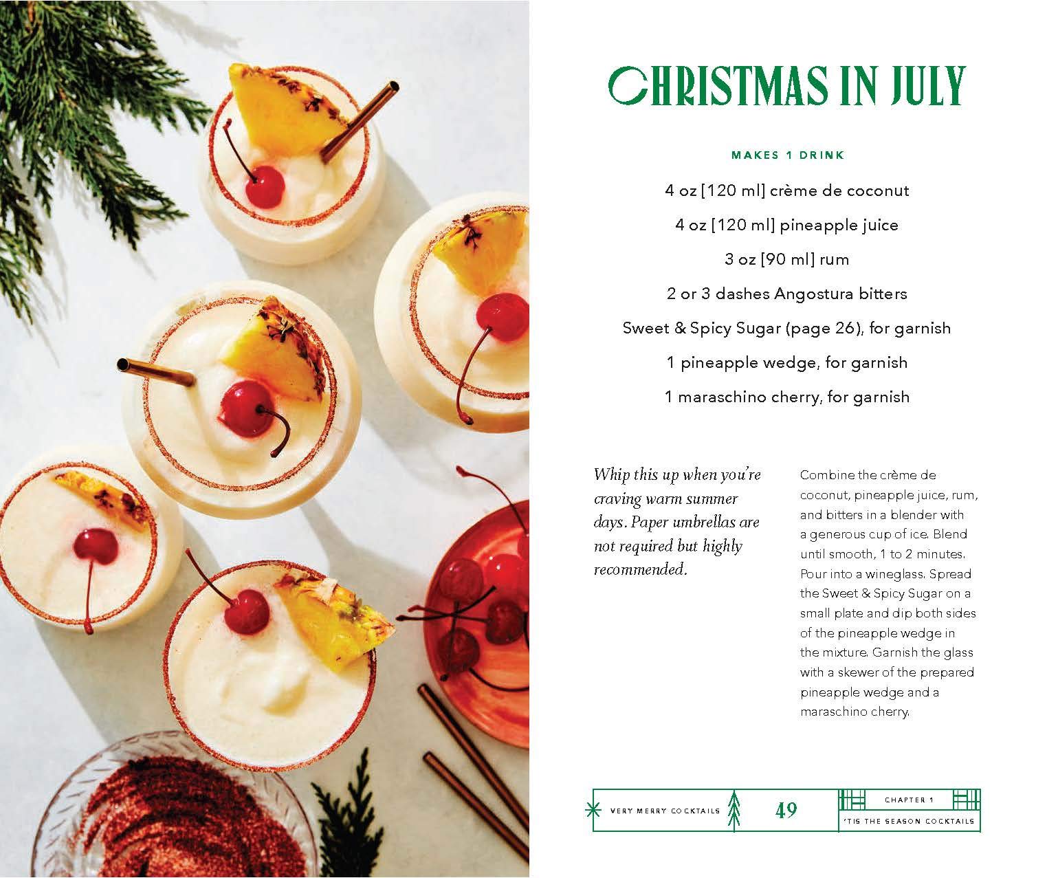 Very Merry Cocktails: 50+ Festive Drinks for the Holiday Season (Jessica Strand)