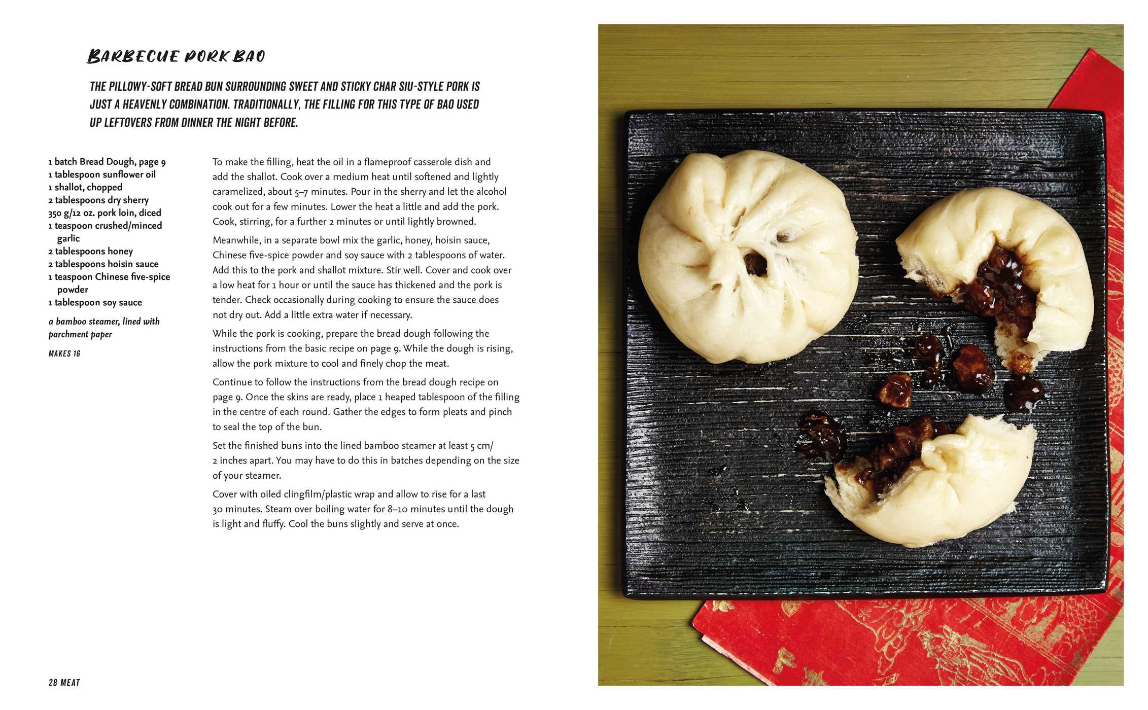 Bao: Asian-style Buns, Dim Sum and More from Your Bamboo Steamer (Loretta Liu)