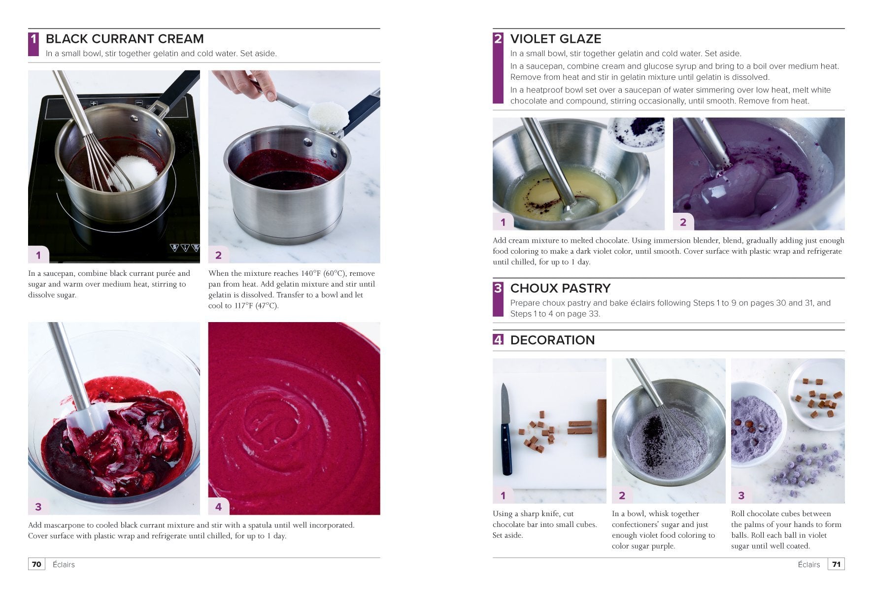 Éclairs: Easy, Elegant, and Modern Recipes (Christophe Adam)
