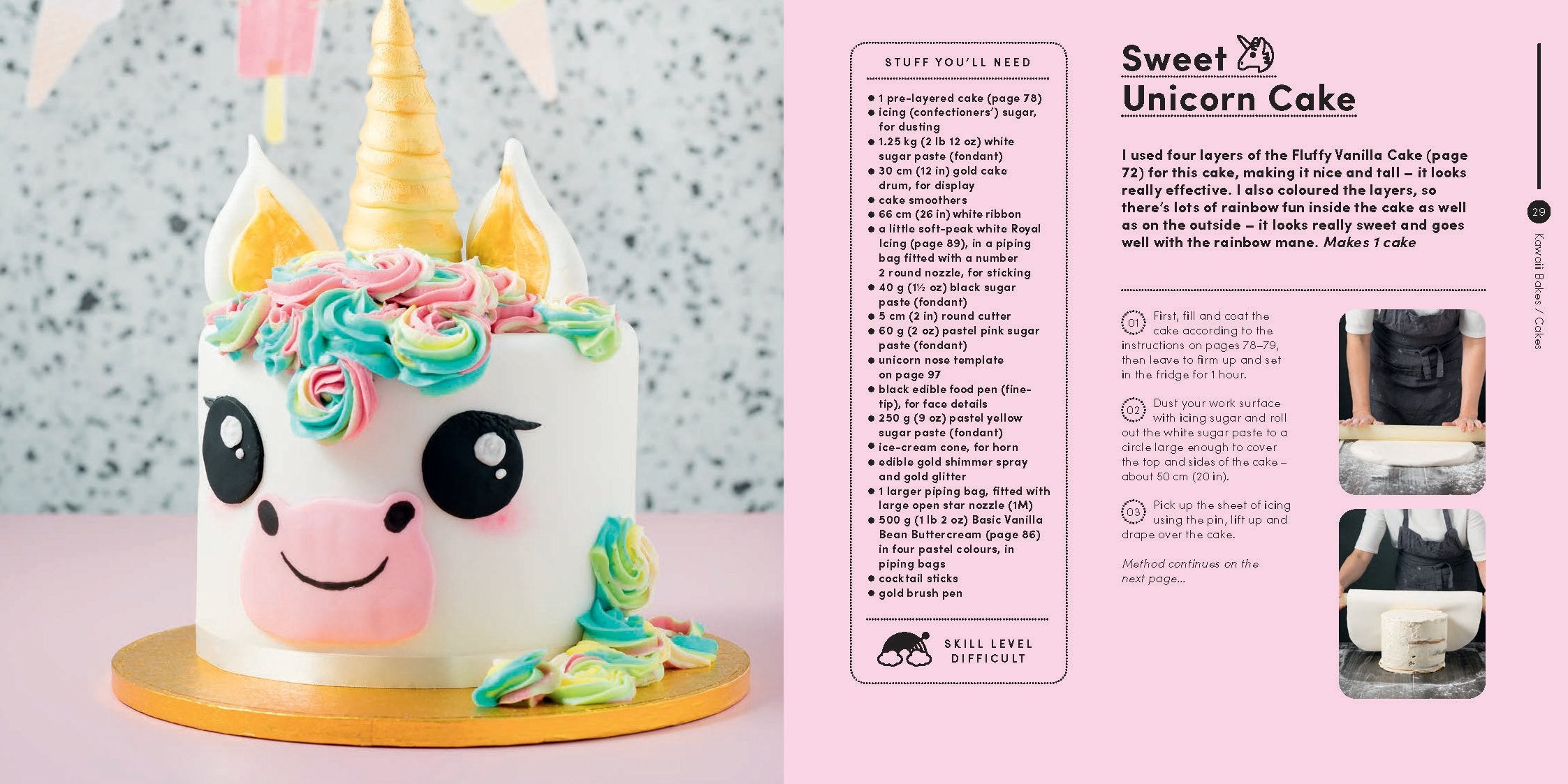 Kawaii Cakes: Adorable and Cute Japanese-Inspired Cakes and Treats (Juliet Sear)