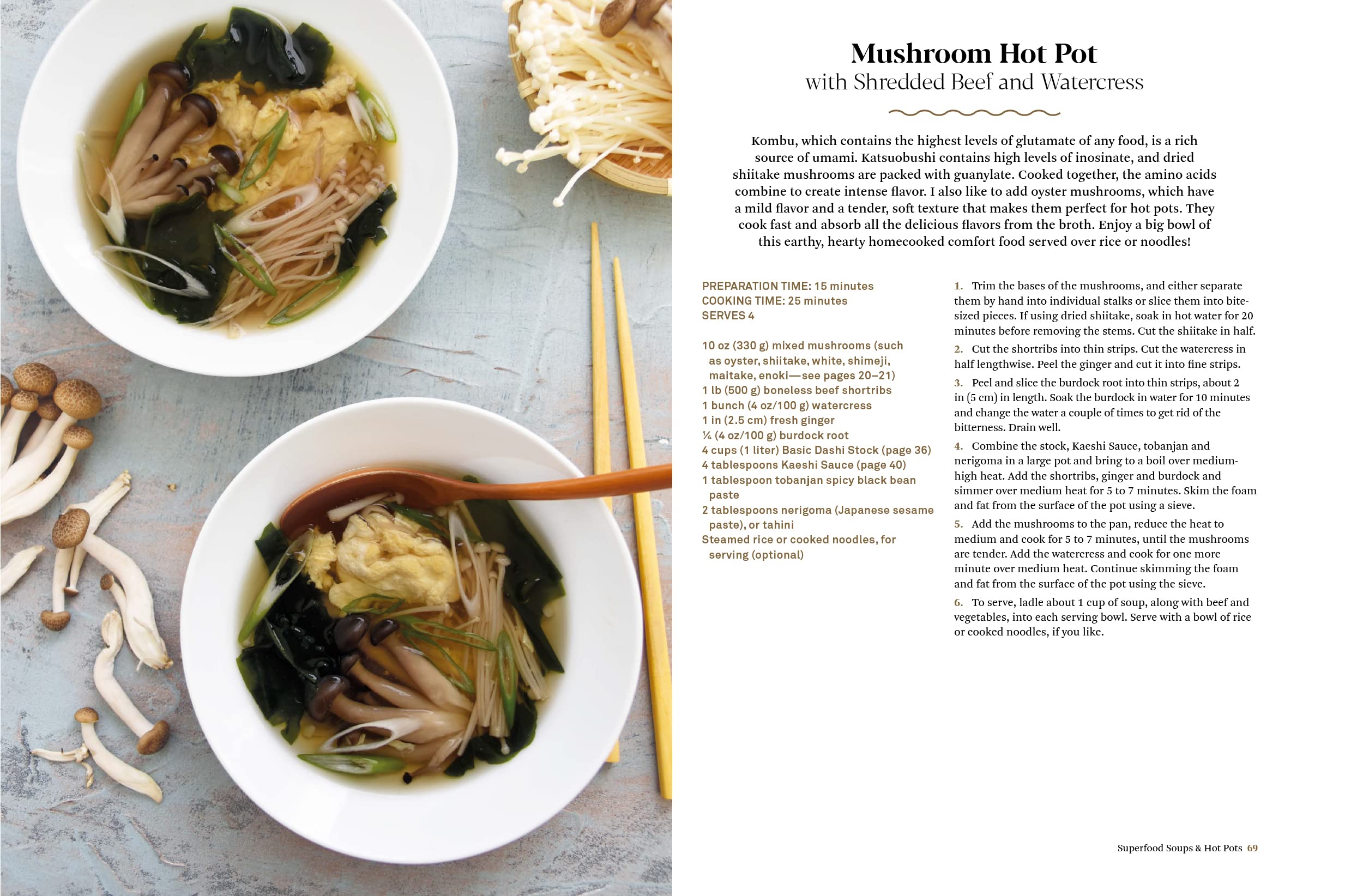 Japanese Superfoods: Learn the Secrets of Healthy Eating and Longevity - the Japanese Way (Yumi Komatsudaira) *Signed*