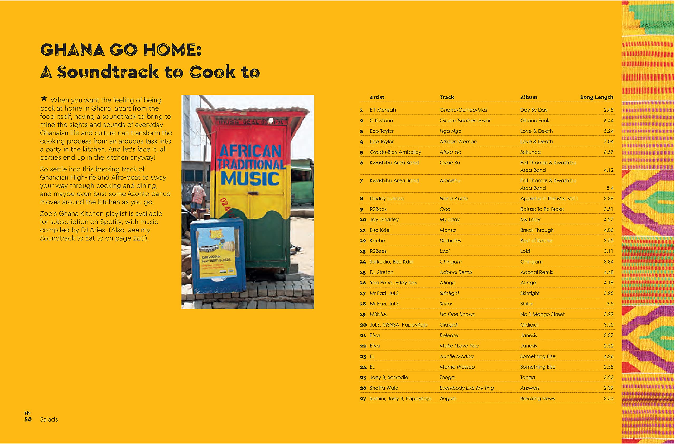 *Damaged* Zoe's Ghana Kitchen: An Introduction to New African Cuisine – From Ghana With Love (Zoe Adjonyoh)